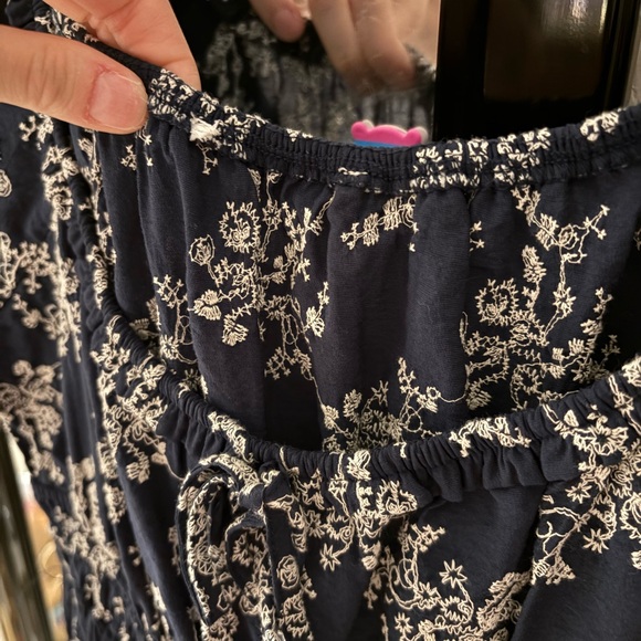 Altar'd State Navy Aura floral maxi dress - Picture 3 of 3